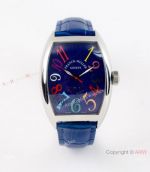 Best Quality Copy Franck Muller Colour Dreams Arabic with Blue Dial 43mm